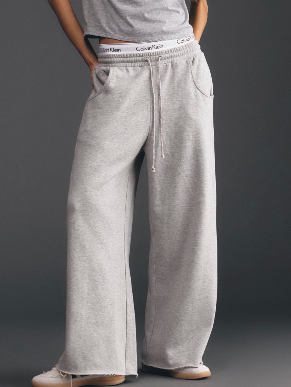 Daily Practice by Anthropologie easy mile wide leg pants